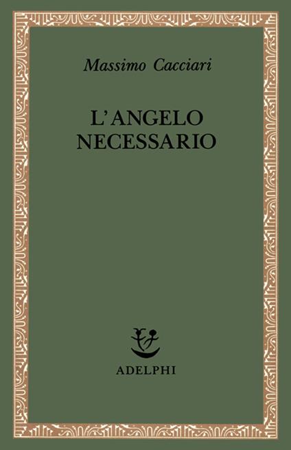 L'angelo necessario - Massimo Cacciari - copertina