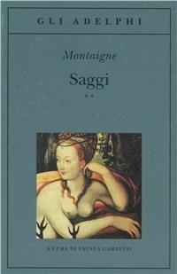 Saggi - Michel de Montaigne - copertina