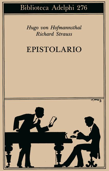 Epistolario - Richard Strauss,Hugo von Hofmannsthal - copertina