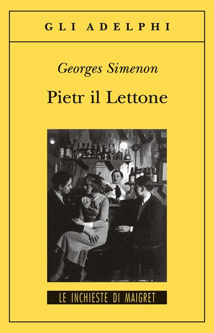 Pietr il Lettone - Georges Simenon - copertina