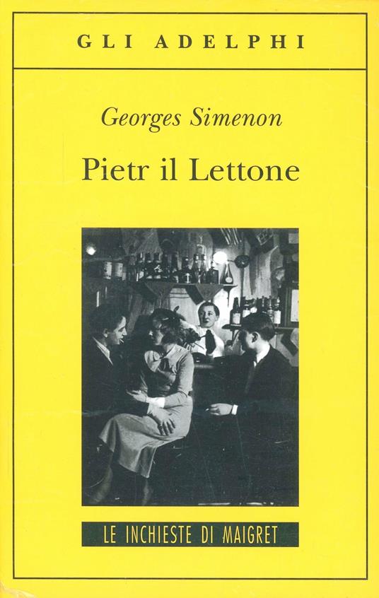 Pietr il Lettone - Georges Simenon - copertina