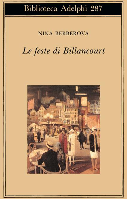 Le feste di Billancourt - Nina Berberova - copertina