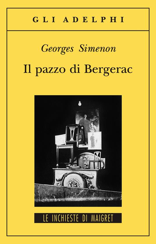 Il pazzo di Bergerac - Georges Simenon - copertina