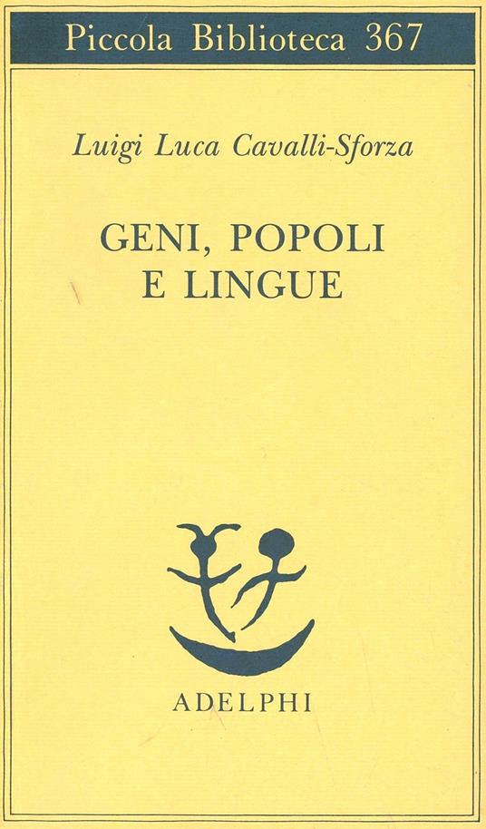 Geni, popoli e lingue - Luigi Luca Cavalli-Sforza - copertina