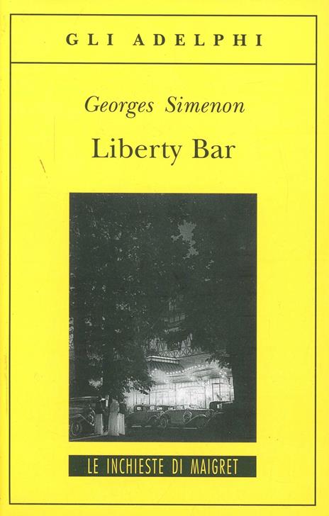 Liberty Bar - Georges Simenon - copertina