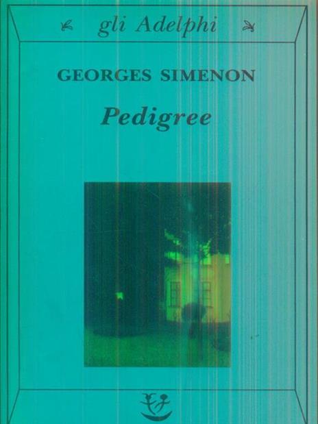 Pedigree - Georges Simenon - copertina