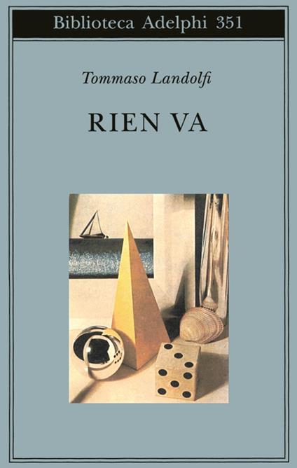 Rien va - Tommaso Landolfi - copertina
