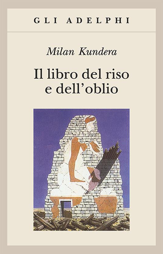 Il libro del riso e dell'oblio - Milan Kundera - copertina