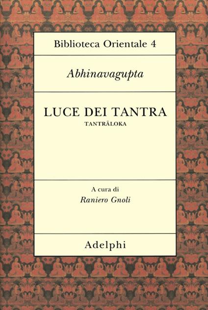 Luce dei tantra. Tantraloka - Abhinavagupta - copertina