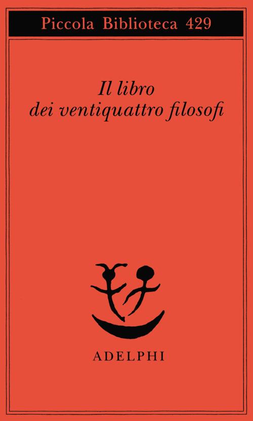 Il libro dei ventiquattro filosofi - copertina
