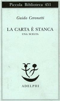 La carta è stanca