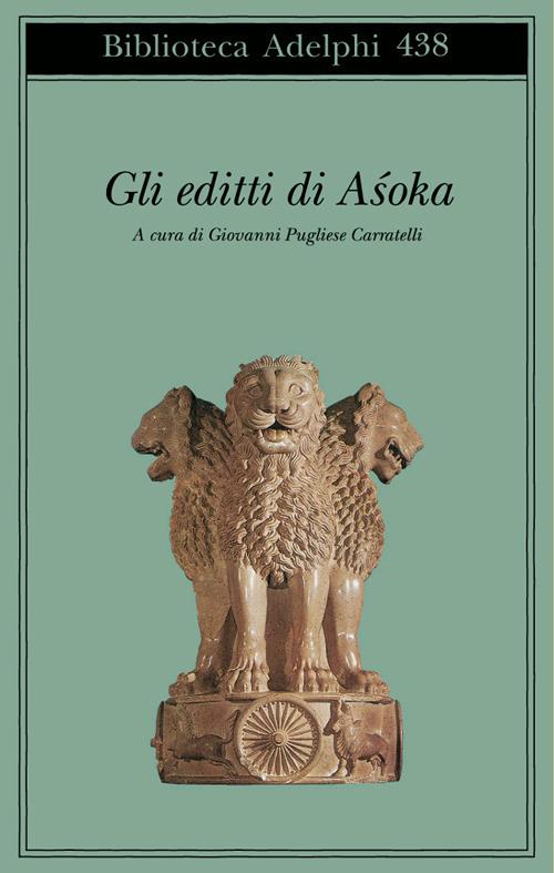 Gli editti di Asoka - copertina