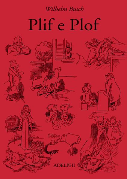 Plif e Plof - Wilhelm Busch - copertina