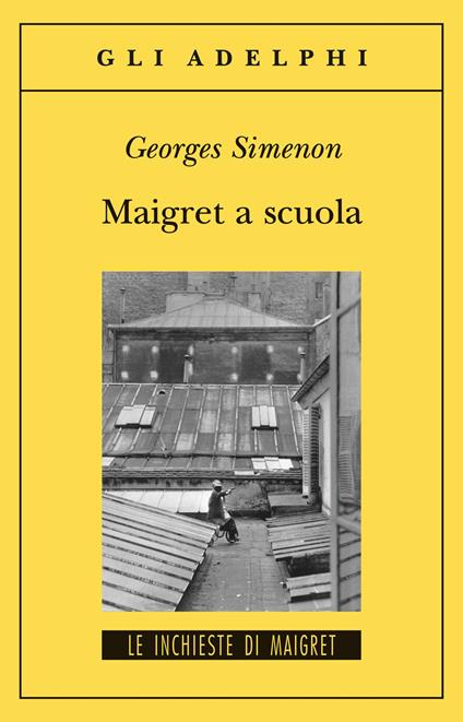 Maigret a scuola - Georges Simenon - copertina