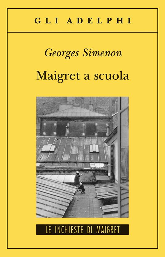 Maigret a scuola - Georges Simenon - copertina