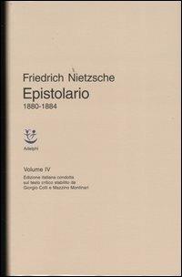 Epistolario. Vol. 4: 1880 - 1884 - Friedrich Nietzsche - copertina