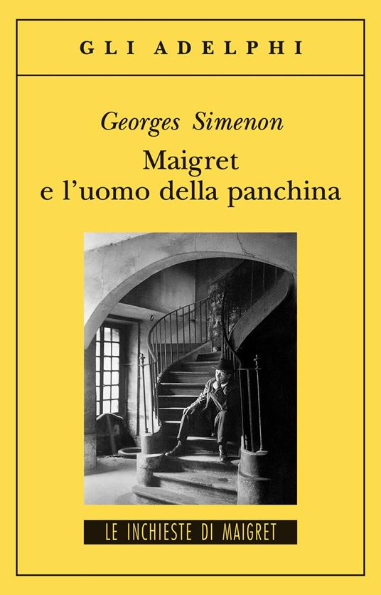 Maigret e l'uomo della panchina - Georges Simenon - copertina