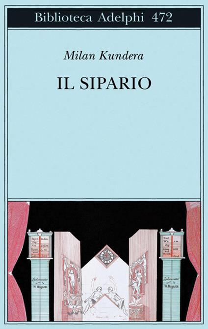 Il sipario - Milan Kundera - copertina