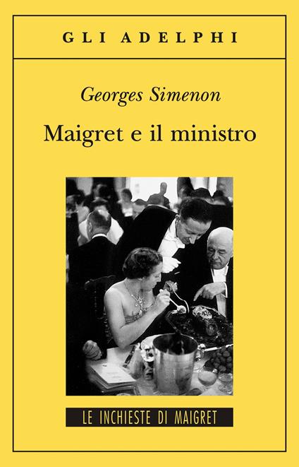 Maigret e il ministro - Georges Simenon - copertina