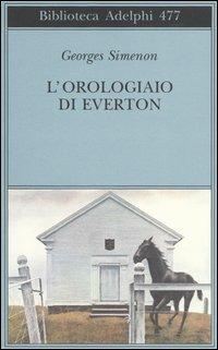 L' orologiaio di Everton - Georges Simenon - copertina