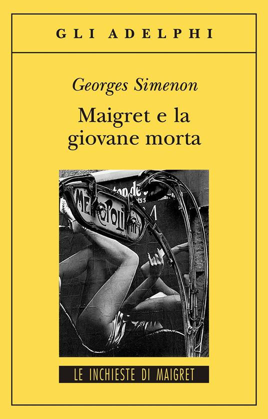 Maigret e la giovane morta - Georges Simenon - copertina