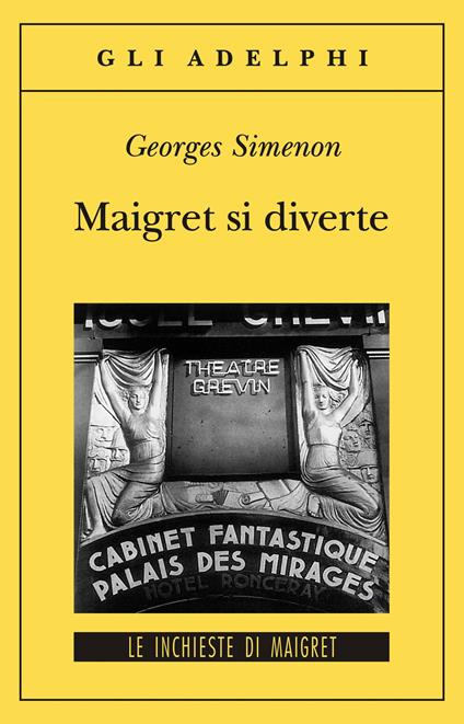 Maigret si diverte - Georges Simenon - copertina