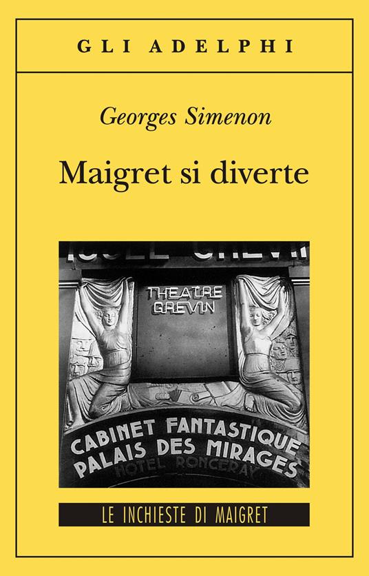 Maigret si diverte - Georges Simenon - copertina