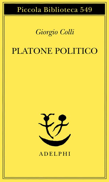 Platone politico - Giorgio Colli - copertina