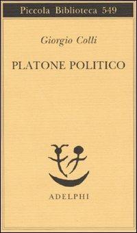 Platone politico - Giorgio Colli - copertina