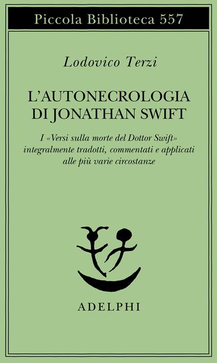 L'autonecrologia di Jonathan Swift - Lodovico Terzi - copertina