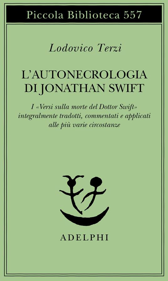 L'autonecrologia di Jonathan Swift - Lodovico Terzi - copertina