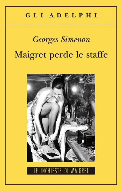 Maigret perde le staffe - Georges Simenon - copertina