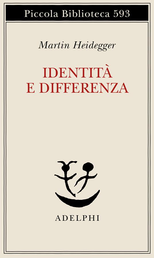 Identità e differenza - Martin Heidegger - copertina