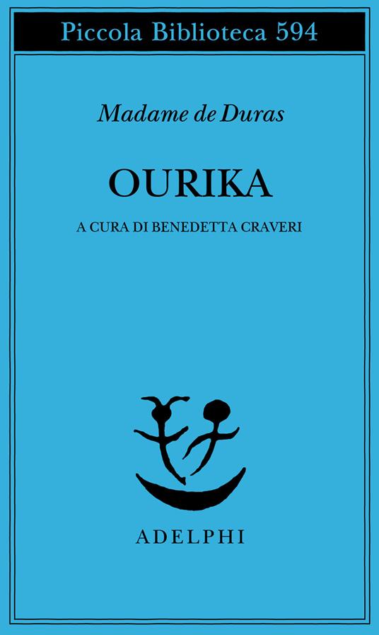 Ourika - Claire de Kersaint Duras - copertina