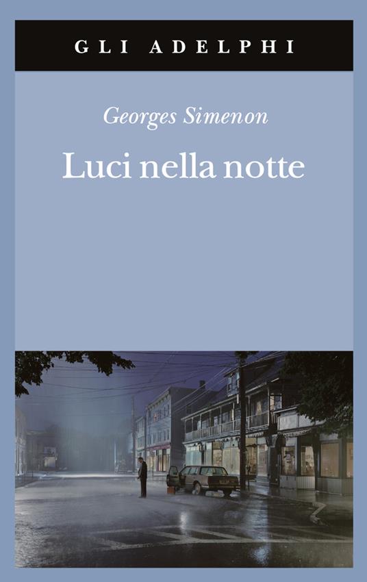 Luci nella notte - Georges Simenon - copertina