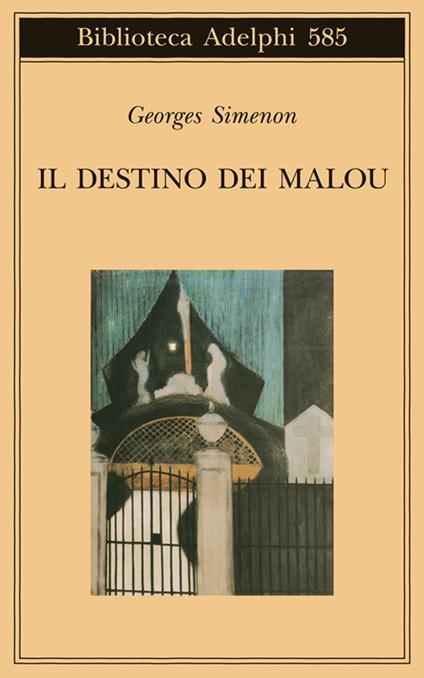 Il destino dei Malou - Georges Simenon - copertina