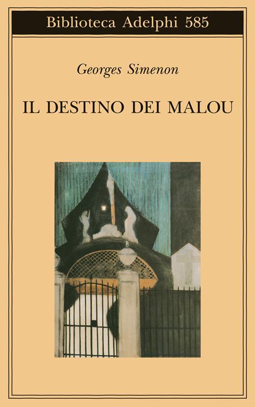 Il destino dei Malou - Georges Simenon - copertina