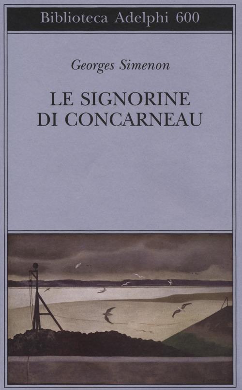 Le signorine di Concarneau - Georges Simenon - copertina