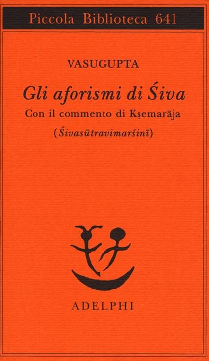 Gli aforismi di Siva - Vasugupta - copertina