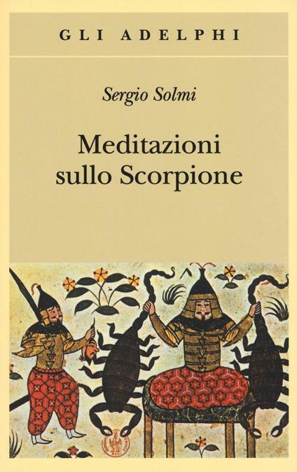 Meditazioni sullo Scorpione e altre prose - Sergio Solmi - copertina