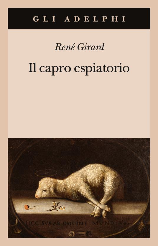 Il capro espiatorio - René Girard - copertina