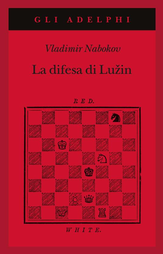 La difesa di Luzin - Vladimir Nabokov - copertina