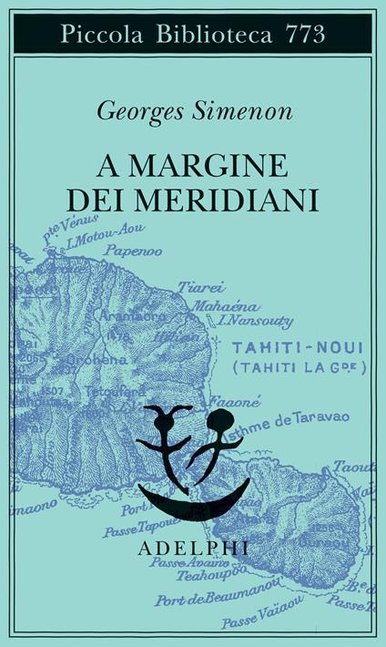 A margine dei meridiani - Georges Simenon - copertina