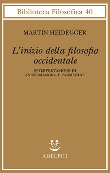 L'inizio della filosofia occidentale