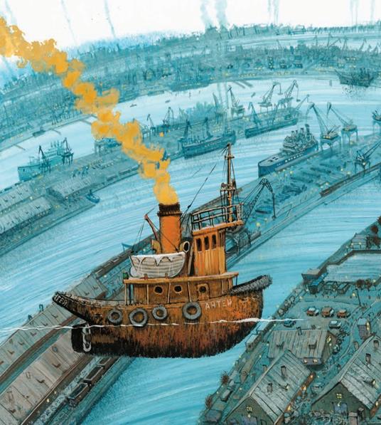 La ballata del piccolo rimorchiatore. Ediz. illustrata - Iosif Brodskij - 2