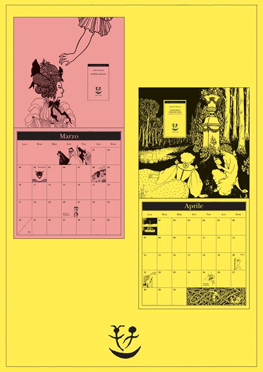 Calendario Piccola Biblioteca Adelphi 2025 - 3