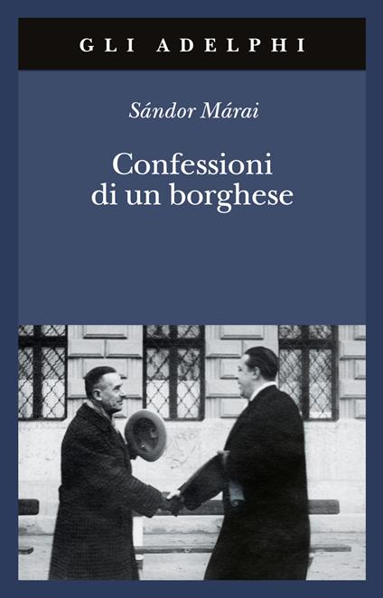 Confessioni di un borghese - Sándor Márai - copertina