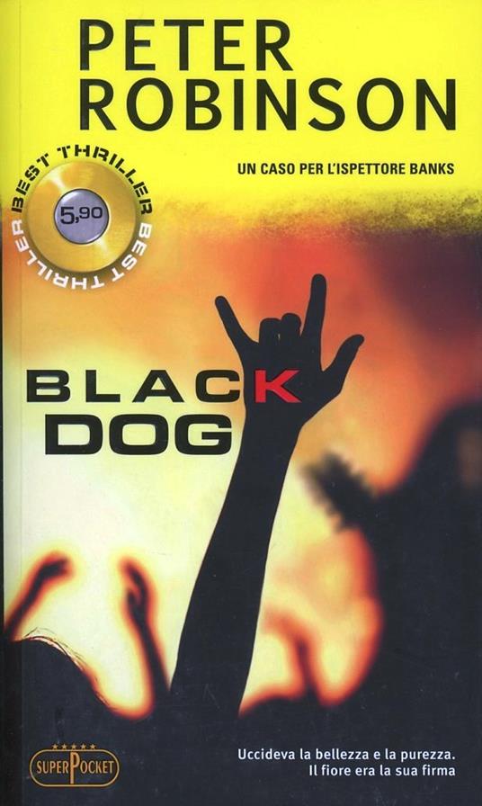 Black dog - Peter Robinson - copertina