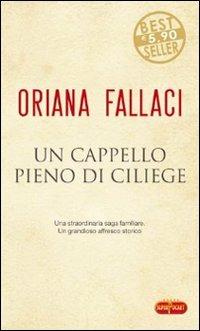 Un cappello pieno di ciliege - Oriana Fallaci - copertina