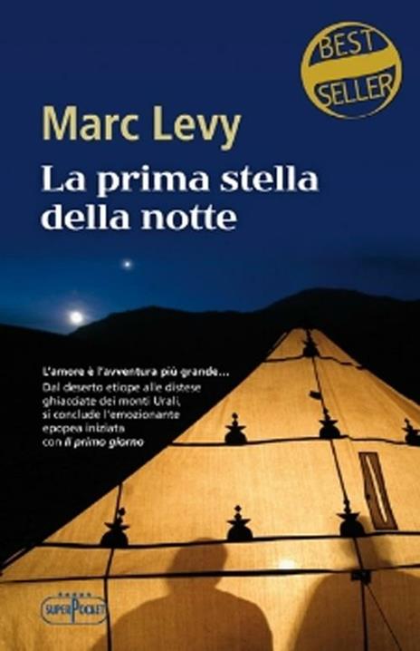 La prima stella della notte - Marc Levy - copertina
